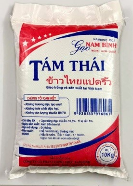 Gạo Tám Thái Nam Bình